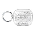 For AirPods Pro Silver Foil Epoxy Bluetooth Earphone Protective Case(Transparent) - For AirPods Pro by PMC Jewellery | Online Shopping South Africa | PMC Jewellery | Buy Now Pay Later Mobicred
