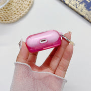 For AirPods 3 Silver Foil Epoxy Bluetooth Earphone Protective Case(Purple)