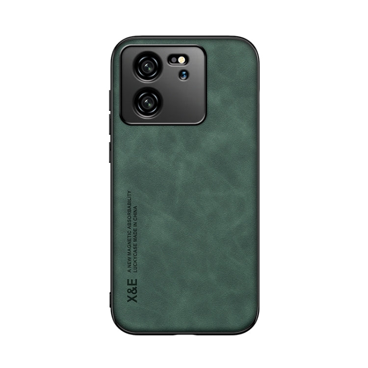For Xiaomi Redmi K60 Ultra Skin Feel Magnetic Leather Back Phone Case(Green)