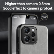 For Xiaomi Redmi Note 13 Pro 5G Skin Feel Magnetic Leather Back Phone Case(Light Grey)