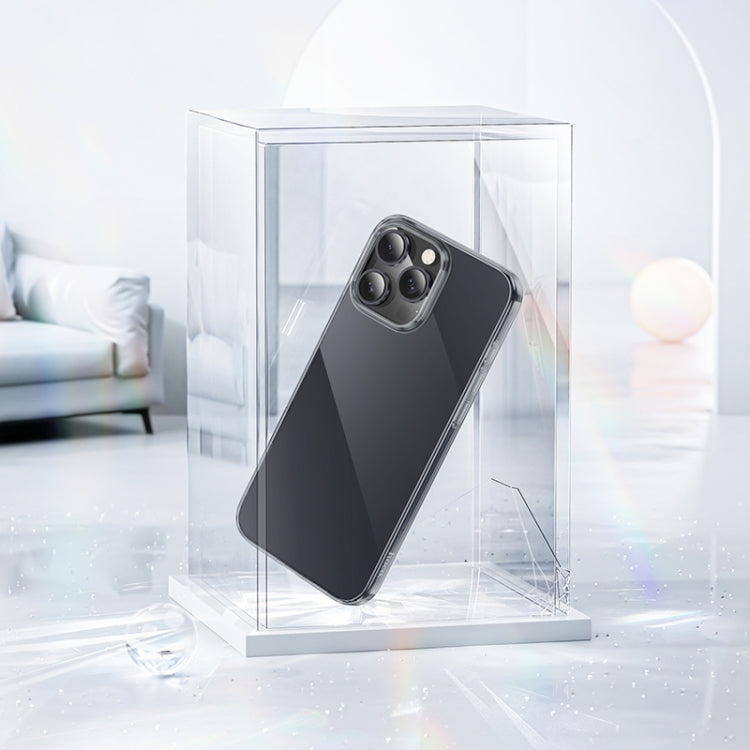 For iPhone 16 Pro hoco Light Series Soft TPU Phone Case(Transparent)
