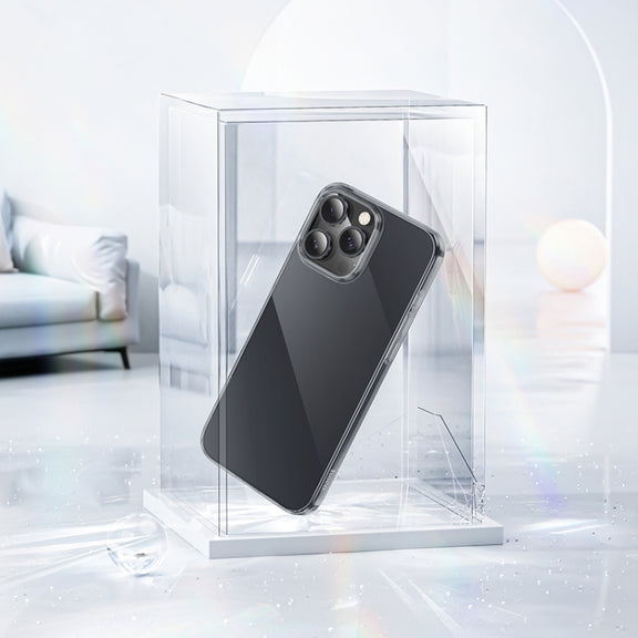 For iPhone 16 Pro hoco Light Series Soft TPU Phone Case(Transparent)