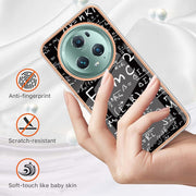 For Honor Magic 5 Pro Electroplating Marble Dual-side IMD Phone Case(Equation)