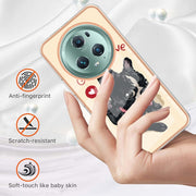 For Honor Magic 5 Pro Electroplating Marble Dual-side IMD Phone Case(Lucky Dog)