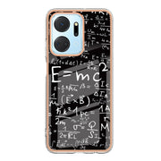 For Honor X7a Electroplating Marble Dual-side IMD Phone Case(Equation)