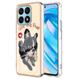For Honor X8a Electroplating Marble Dual-side IMD Phone Case(Lucky Dog) - Honor Cases by PMC TechLife | Online Shopping South Africa | PMC TechLife | Buy Now Pay Later Mobicred