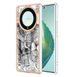 For Honor X9a / Magic5 Lite Electroplating Marble Dual-side IMD Phone Case(Totem Elephant) - Honor Cases by PMC TechLife | Online Shopping South Africa | PMC TechLife | Buy Now Pay Later Mobicred