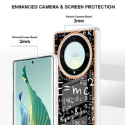 For Honor X9a / Magic5 Lite Electroplating Marble Dual-side IMD Phone Case(Equation)