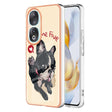 For Honor 90 5G Electroplating Marble Dual-side IMD Phone Case(Lucky Dog) - Honor Cases by PMC TechLife | Online Shopping South Africa | PMC TechLife | Buy Now Pay Later Mobicred