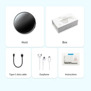JNN M29 Portable Noise Reduction Smart Voice Control Magnetic Recorder, Memory:4GB