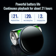 JNN M29 Portable Noise Reduction Smart Voice Control Magnetic Recorder, Memory:8GB