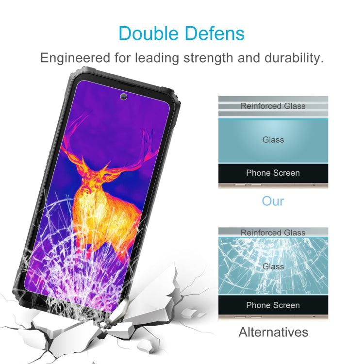 For Blackview BL9000 Pro 50pcs 0.26mm 9H 2.5D Tempered Glass Film