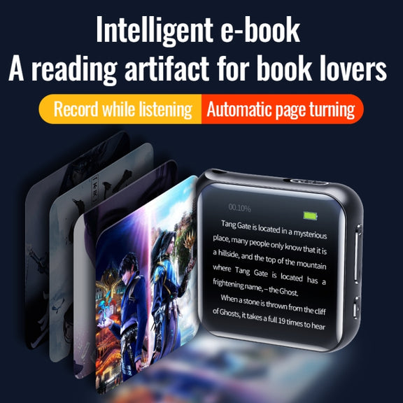 JNN M30 1.44 inch HD Screen Noise Reduction Control MP3 E-Book Player, Memory:16GB