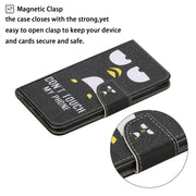 For iPhone 16 Plus 3D Colored Drawing Flip Leather Phone Case(Penguins)