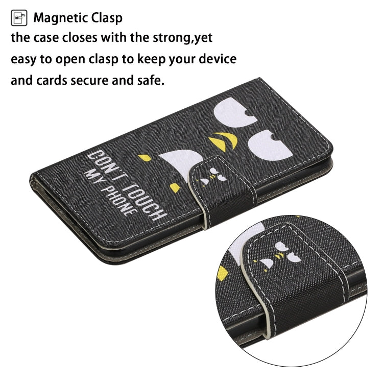 For iPhone 16 3D Colored Drawing Flip Leather Phone Case(Penguins)