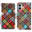 For iPhone 16 3D Colored Drawing Flip Leather Phone Case(Ethnic Totem) - iPhone 16 Cases by PMC TechLife | Online Shopping South Africa | PMC TechLife | Buy Now Pay Later Mobicred