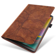 For Amazon Fire Max 11 Life Tree Series Horizontal Flip Leather Tablet Case(Brown)