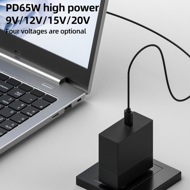 15V 5.5 x 2.1mm DC Power to Type-C Adapter Cable