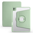 For iPad Pro 13 2024 Acrylic 360 Rotation Detachable Leather Tablet Case(Green) - iPad Pro 13 2024 Cases by PMC TechLife | Online Shopping South Africa | PMC TechLife | Buy Now Pay Later Mobicred