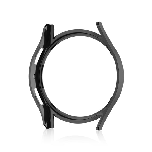 For Samsung Galaxy Watch 6 40mm Diamond Hollow PC Watch Protective Case(Black)