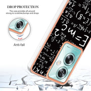For OPPO A79 5G Global Electroplating Marble Dual-side IMD Phone Case(Equation)