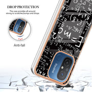 For Xiaomi Redmi 12C / 11A 4G Electroplating Marble Dual-side IMD Phone Case(Equation)