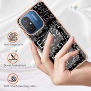 For Xiaomi Redmi 12C / 11A 4G Electroplating Marble Dual-side IMD Phone Case(Equation)