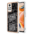 For Xiaomi Redmi Note 12 Pro 4G Global Electroplating Marble Dual-side IMD Phone Case(Equation) - Xiaomi Cases by PMC TechLife | Online Shopping South Africa | PMC TechLife | Buy Now Pay Later Mobicred