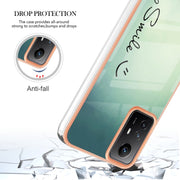Xiaomi Redmi Note 12S 4G Electroplating Marble Dual-side IMD Phone Case(Smile)