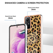 Xiaomi Redmi Note 12S 4G Electroplating Marble Dual-side IMD Phone Case(Leopard Print)