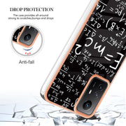 Xiaomi Redmi Note 12S 4G Electroplating Marble Dual-side IMD Phone Case(Equation)