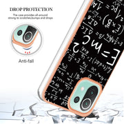 For Xiaomi 11 Lite Electroplating Marble Dual-side IMD Phone Case(Equation)