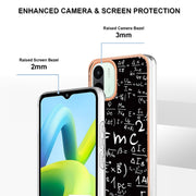 For Xiaomi Redmi A1 Electroplating Marble Dual-side IMD Phone Case(Equation)