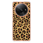 For Xiaomi Redmi A3 Electroplating Marble Dual-side IMD Phone Case(Leopard Print)