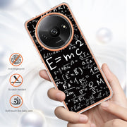 For Xiaomi Redmi A3 Electroplating Marble Dual-side IMD Phone Case(Equation)