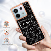 For Xiaomi Redmi Note 13 Pro 5G Global Electroplating Marble Dual-side IMD Phone Case(Equation)