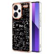 For Xiaomi Redmi Note 13 Pro+ 5G Electroplating Marble Dual-side IMD Phone Case(Equation) - Note 13 Pro+ Cases by PMC TechLife | Online Shopping South Africa | PMC TechLife | Buy Now Pay Later Mobicred