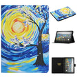 For Amazon Kindle Fire Max 11 Colored Drawing Smart Leather Tablet Case(Starry Sky Tree) - Amazon by PMC TechLife | Online Shopping South Africa | PMC TechLife | Buy Now Pay Later Mobicred