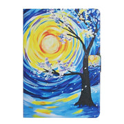 For Amazon Kindle Fire Max 11 Colored Drawing Smart Leather Tablet Case(Starry Sky Tree)
