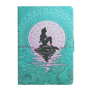 For Amazon Kindle Fire Max 11 Colored Drawing Smart Leather Tablet Case(Mermaid)