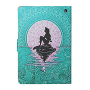 For Amazon Kindle Fire Max 11 Colored Drawing Smart Leather Tablet Case(Mermaid)