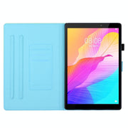 For Amazon Kindle Fire Max 11 Coloured Drawing Stitching Smart Leather Tablet Case(Panda)