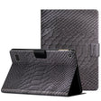 For Amazon Kindle Fire Max 11 Crocodile Texture Smart Leather Tablet Case(Black) - free shipping - PMC TechLife - Order now!