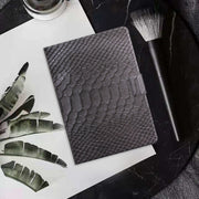 For Amazon Kindle Fire Max 11 Crocodile Texture Smart Leather Tablet Case(Black)