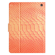 For Amazon Kindle Fire Max 11 Crocodile Texture Smart Leather Tablet Case(Orange)