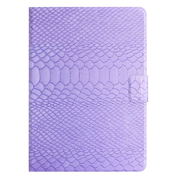 For Amazon Kindle Fire Max 11 Crocodile Texture Smart Leather Tablet Case(Purple)