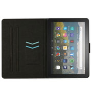 For Amazon Kindle Fire Max 11 Solid Color Stitching Smart Leather Tablet Case(Green)