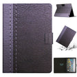 For Amazon Kindle Fire Max 11 Solid Color Stitching Smart Leather Tablet Case(Grey) - Amazon by PMC TechLife | Online Shopping South Africa | PMC TechLife | Buy Now Pay Later Mobicred