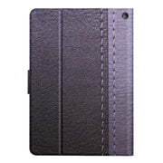 For Amazon Kindle Fire Max 11 Solid Color Stitching Smart Leather Tablet Case(Grey)
