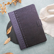 For Amazon Kindle Fire Max 11 Solid Color Stitching Smart Leather Tablet Case(Grey)
